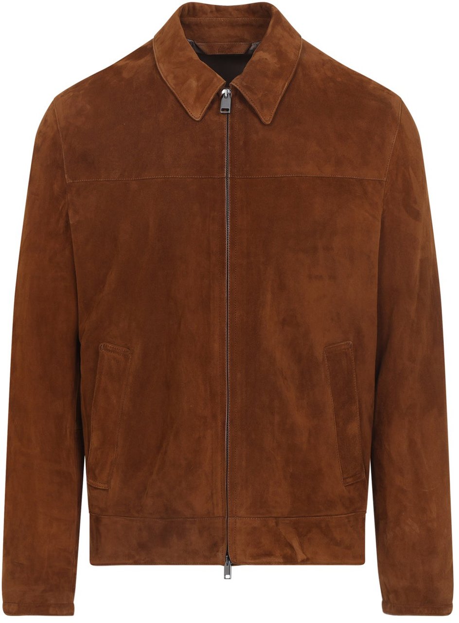 Brioni Brioni Suede Leather Jacket Divers
