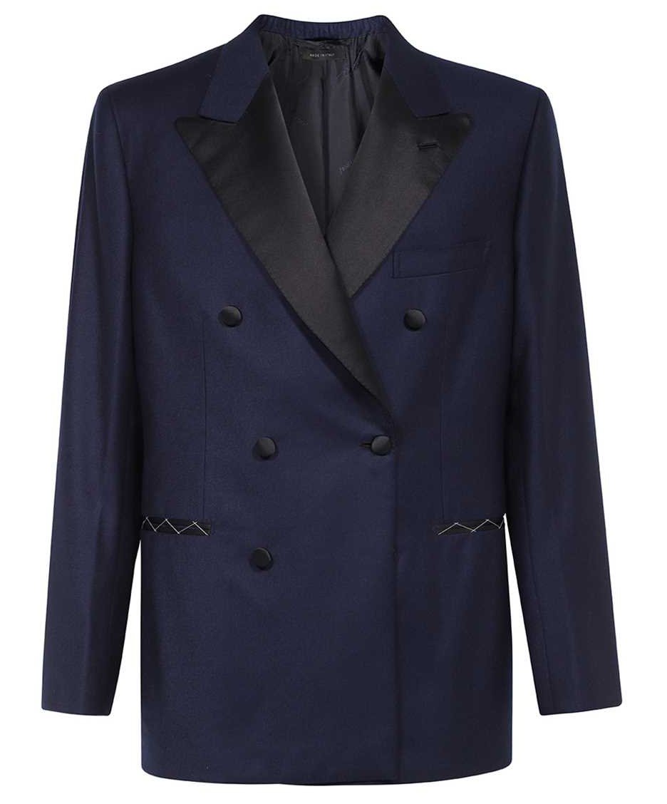 Brioni Virgilio DBR double-breasted virgin wool jacket Navy
