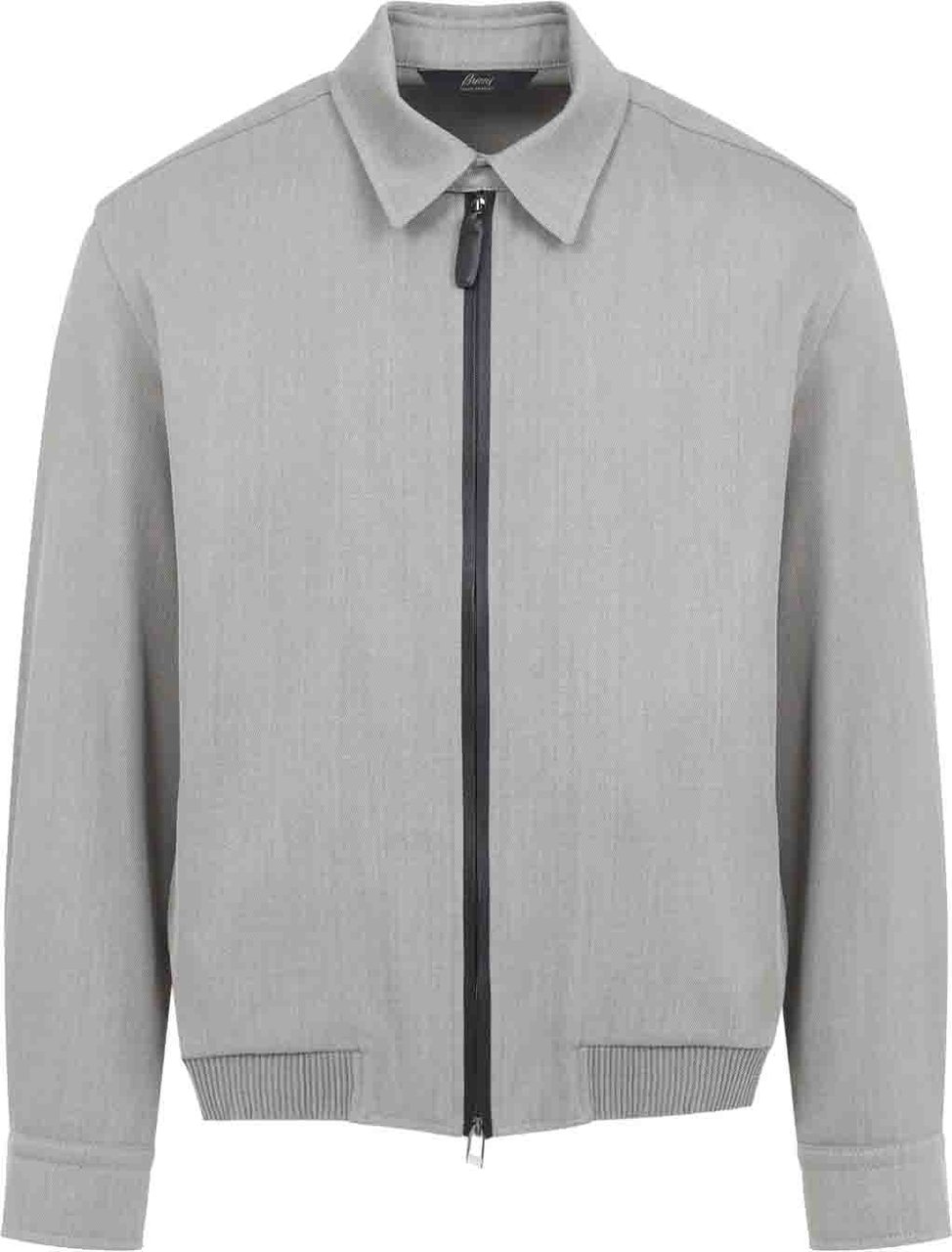 Brioni Zip-Up Blouson Jacket Divers