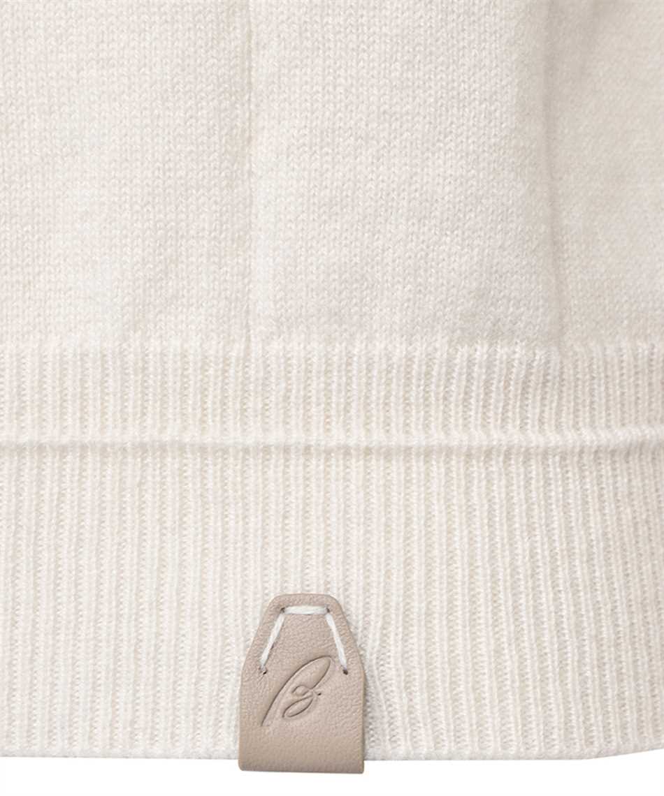 Brioni Cashmere turtleneck sweater Neutraal