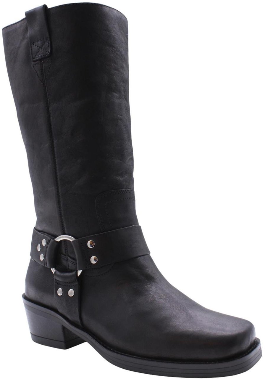 Bronx Laars Black Zwart