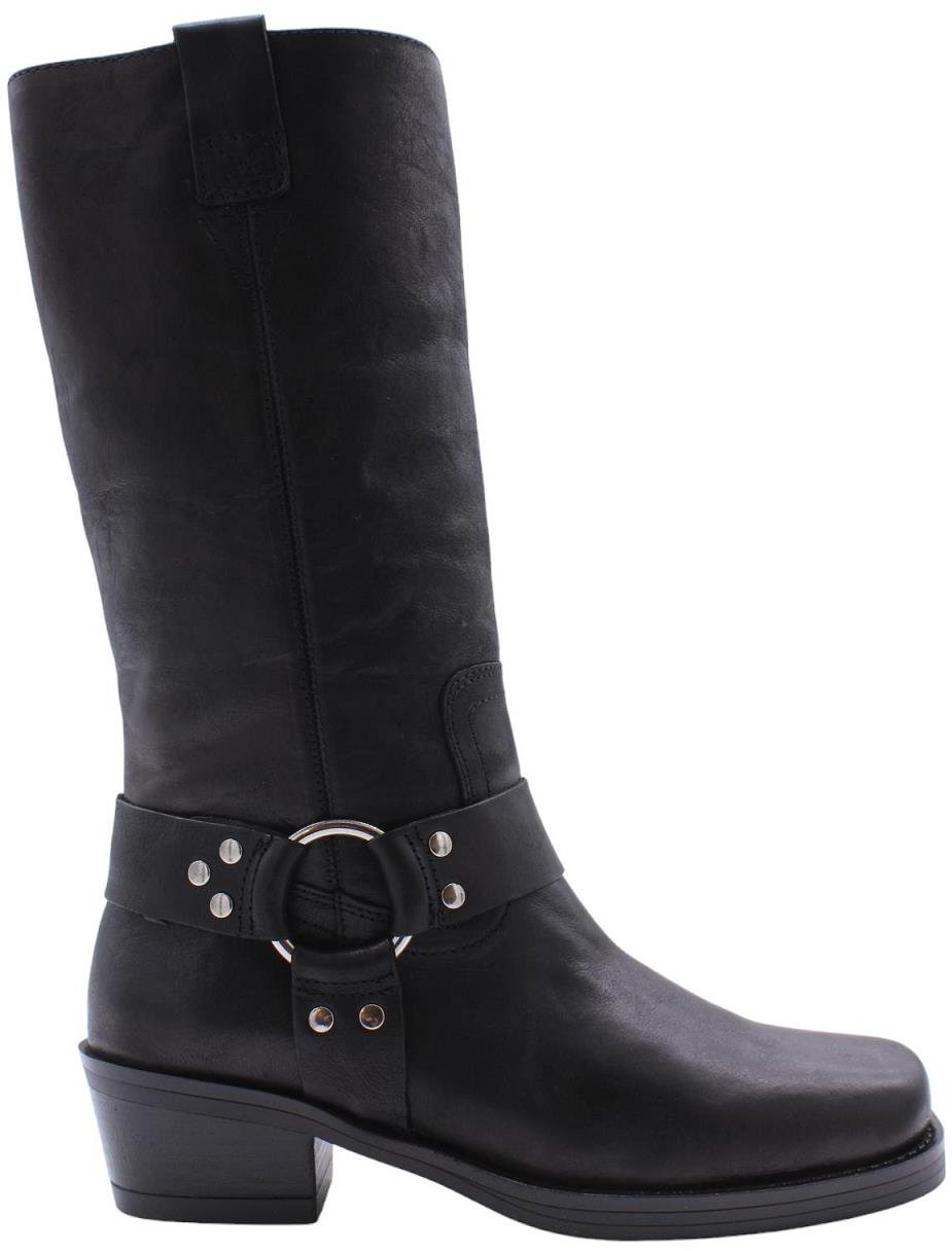 Bronx Laars Black Zwart