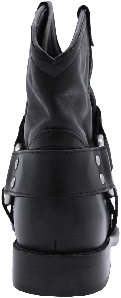 Bronx Enkellaars Black Zwart