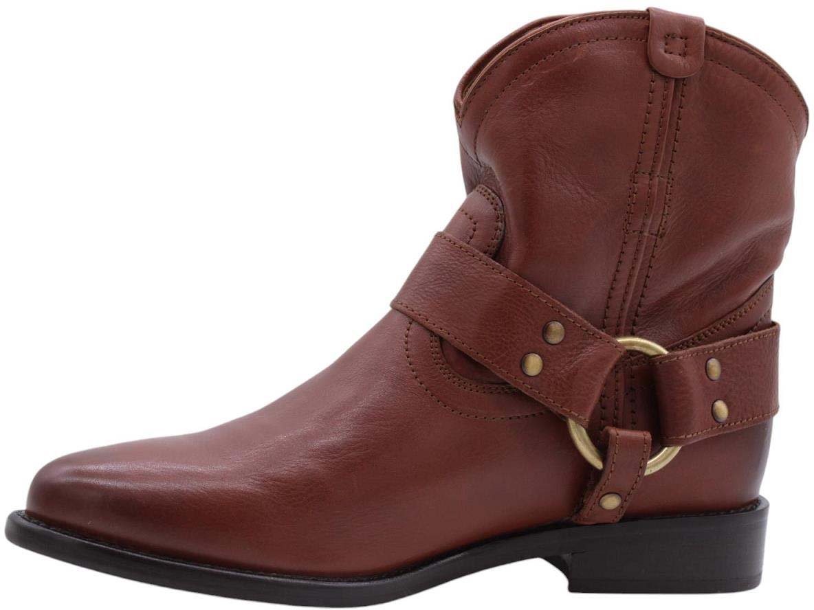 Bronx Enkellaars Brown Bruin
