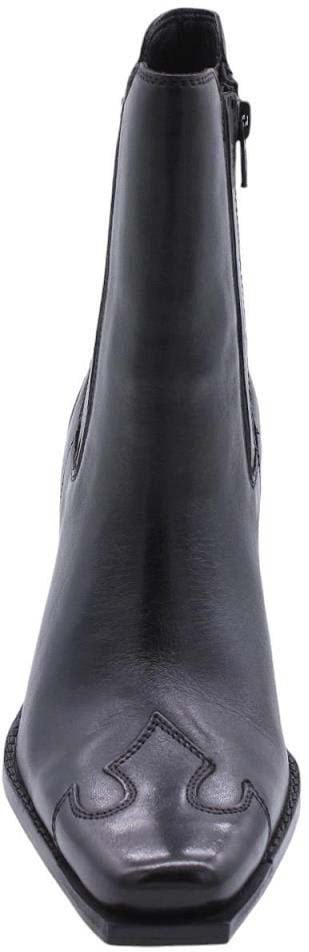 Bronx Enkellaars Black Zwart