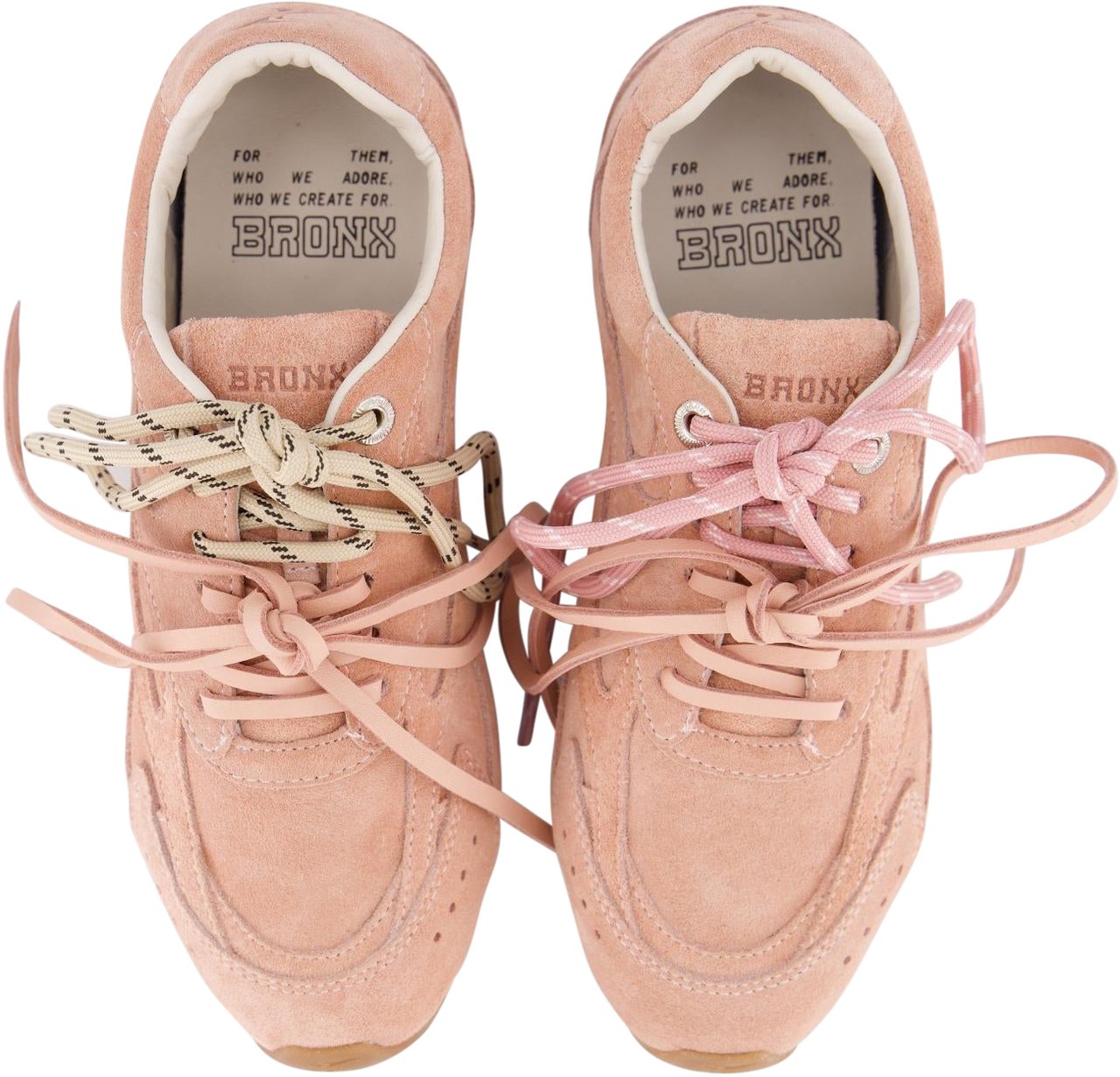 Bronx Dames Bronx MYR-AA Sneaker Roze Roze