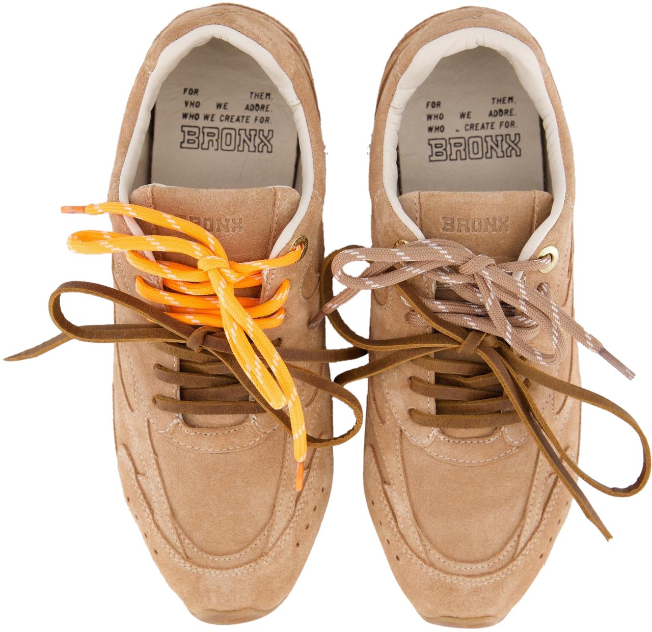 Bronx Dames Bronx MYR-AA Sneaker Bruin Bruin
