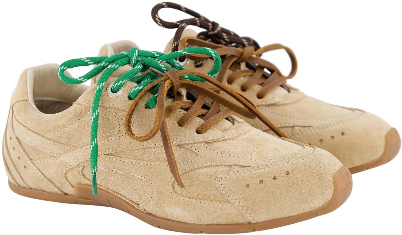 Bronx Dames Bronx MYR-AA Sneaker Beige Bruin