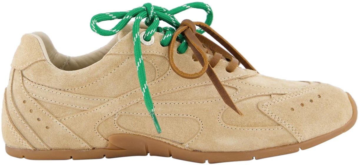 Bronx Dames Bronx MYR-AA Sneaker Beige Bruin