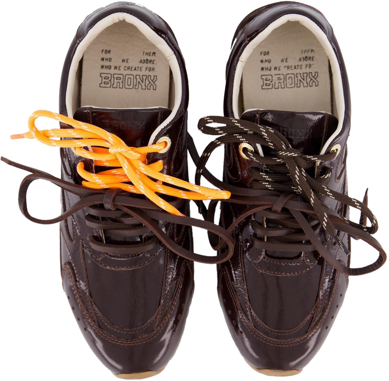 Bronx Dames Bronx MYR-AA Sneaker Bruin Bruin