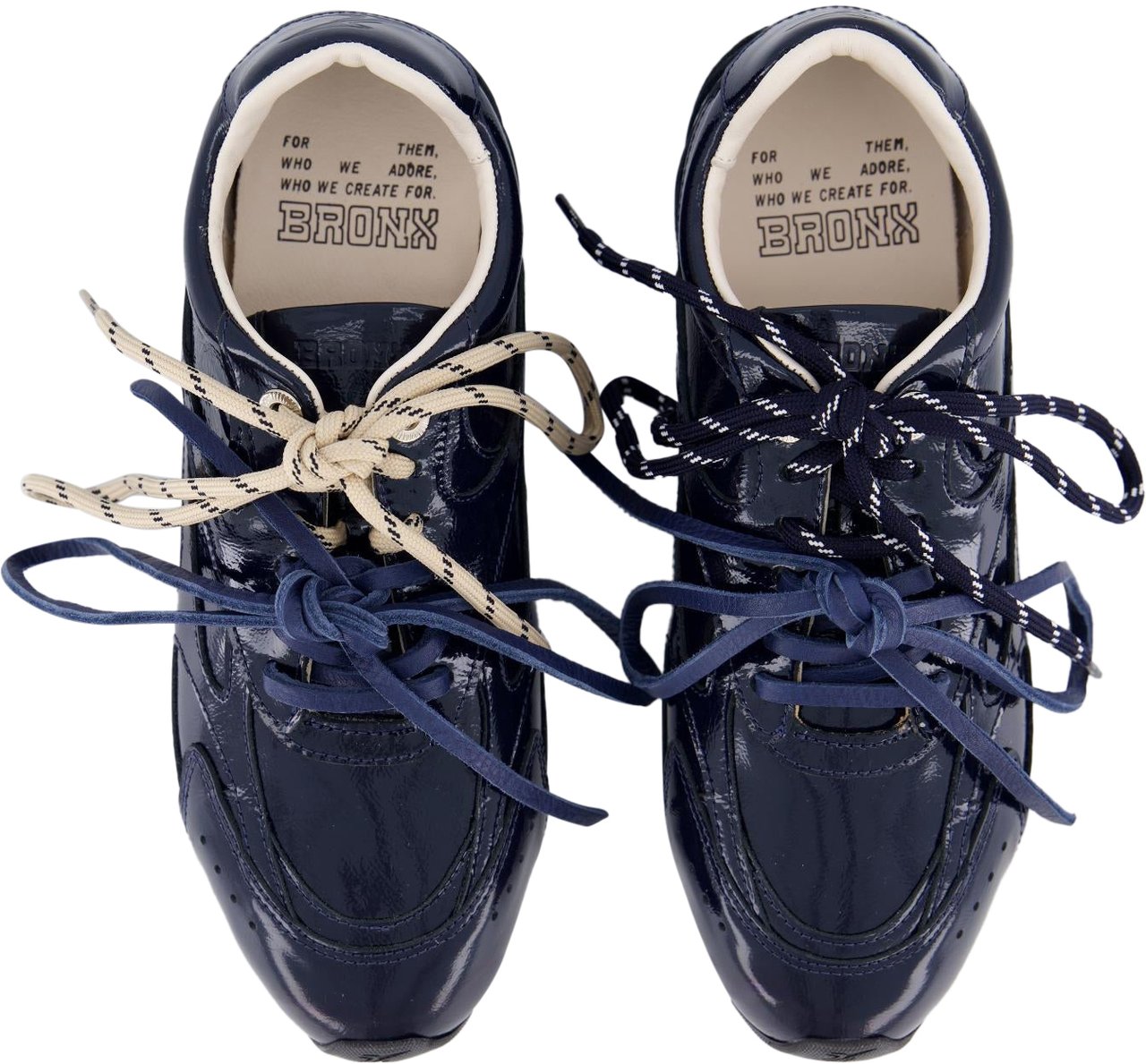 Bronx Dames MYR-AA Sneaker Blauw Blauw