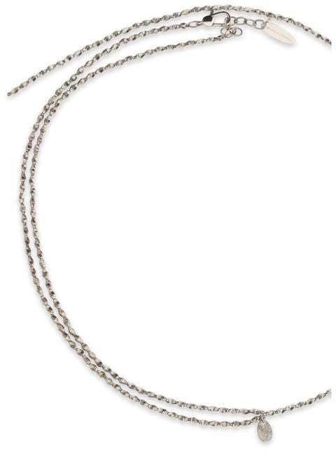Brunello Cucinelli Brunello Cucinelli Silver Metal Necklace Zilver