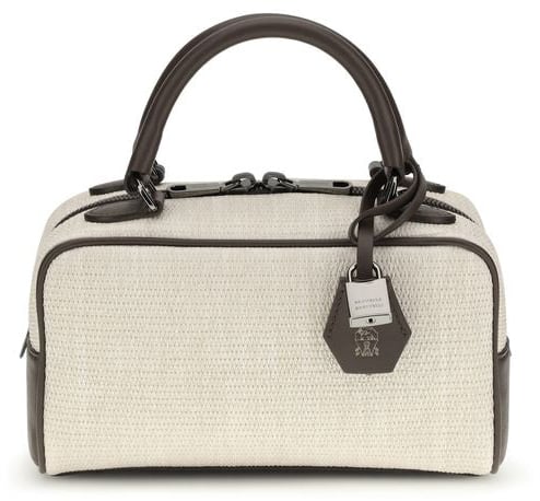 Brunello Cucinelli Brunello Cucinelli Gray Polyamide Shoulder Bag Grijs