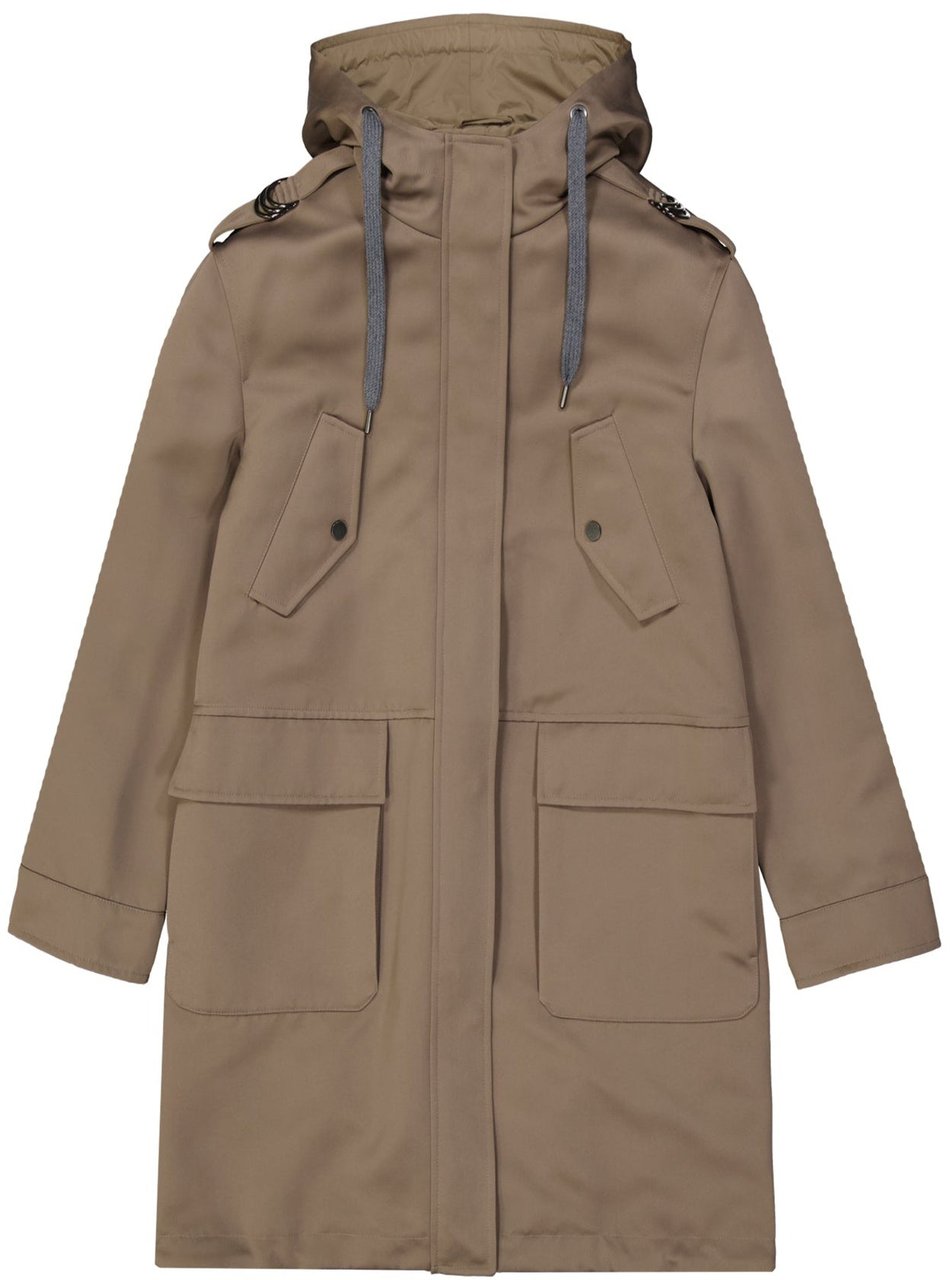 Brunello Cucinelli Blend Cotton Parka Divers