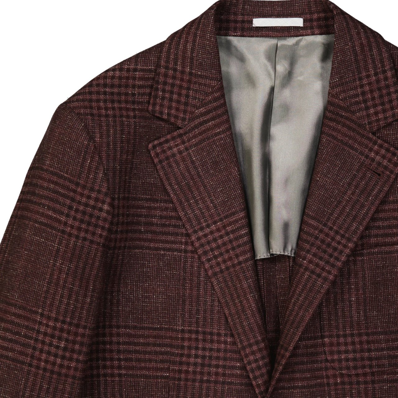 Brunello Cucinelli Tartan Wool Jacket Divers