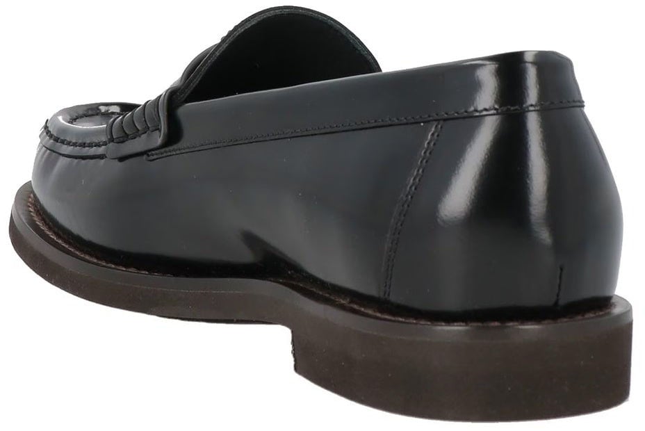 Brunello Cucinelli Leather Penny Loafer Divers