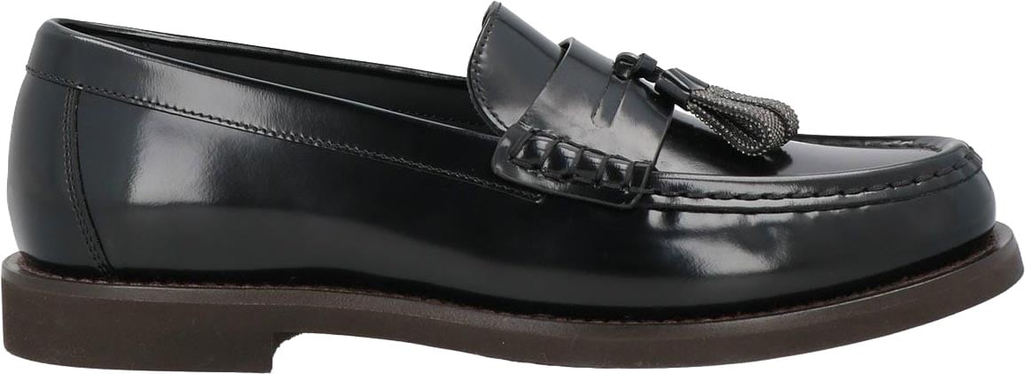 Brunello Cucinelli Leather Penny Loafer Divers