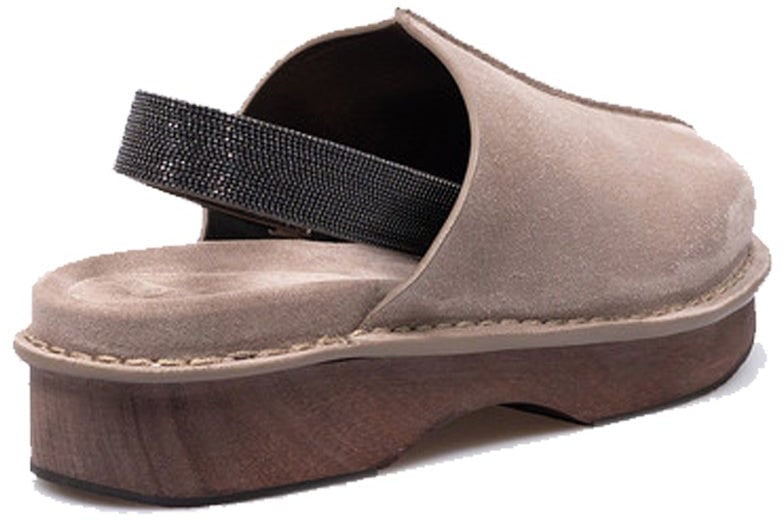 Brunello Cucinelli Suede Clogs Mules Divers