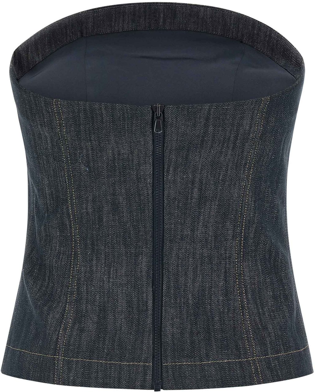 Brunello Cucinelli Blue Denim Shirt Blauw