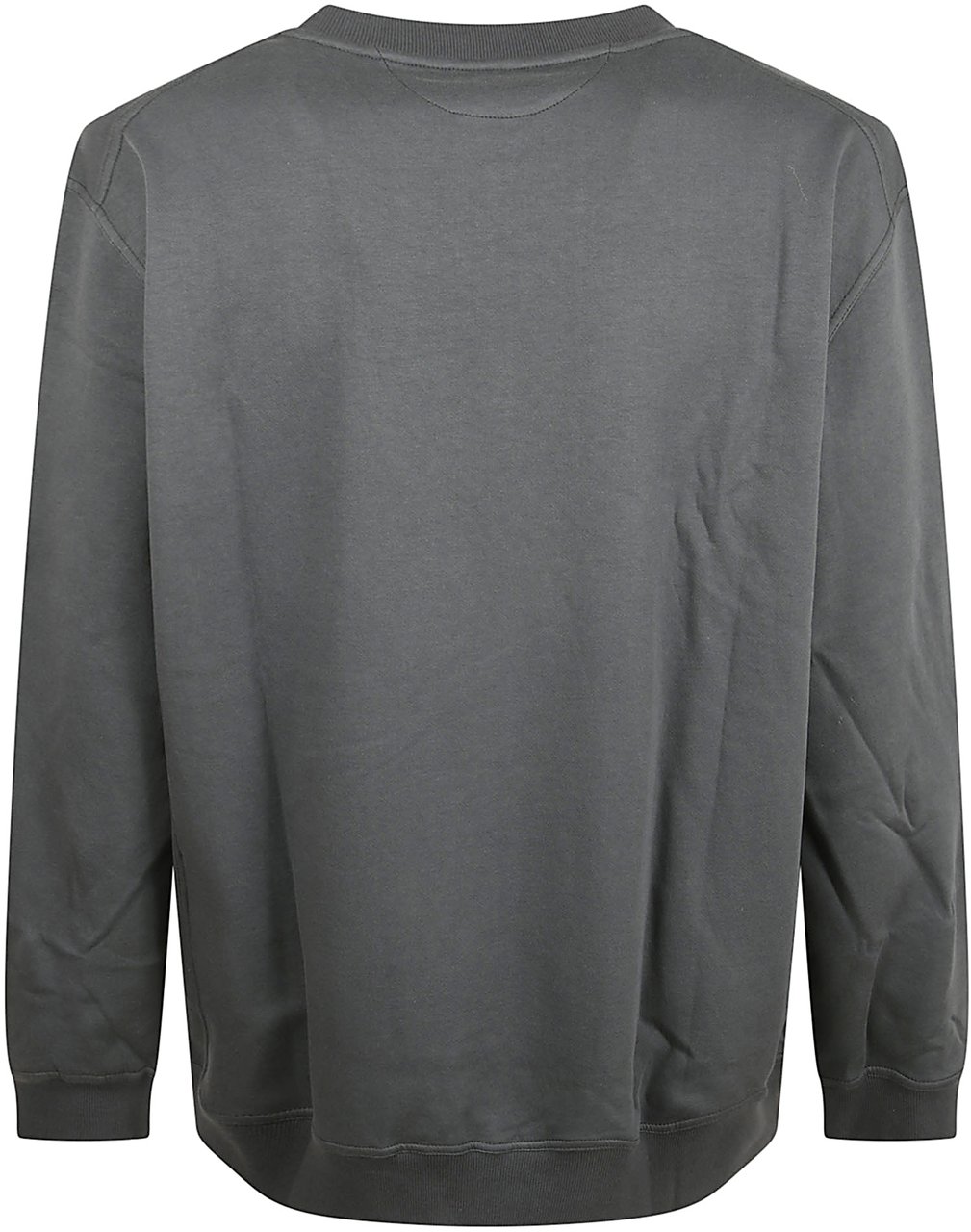 Brunello Cucinelli Charcoal Grey Crew Neck Sweater Grijs
