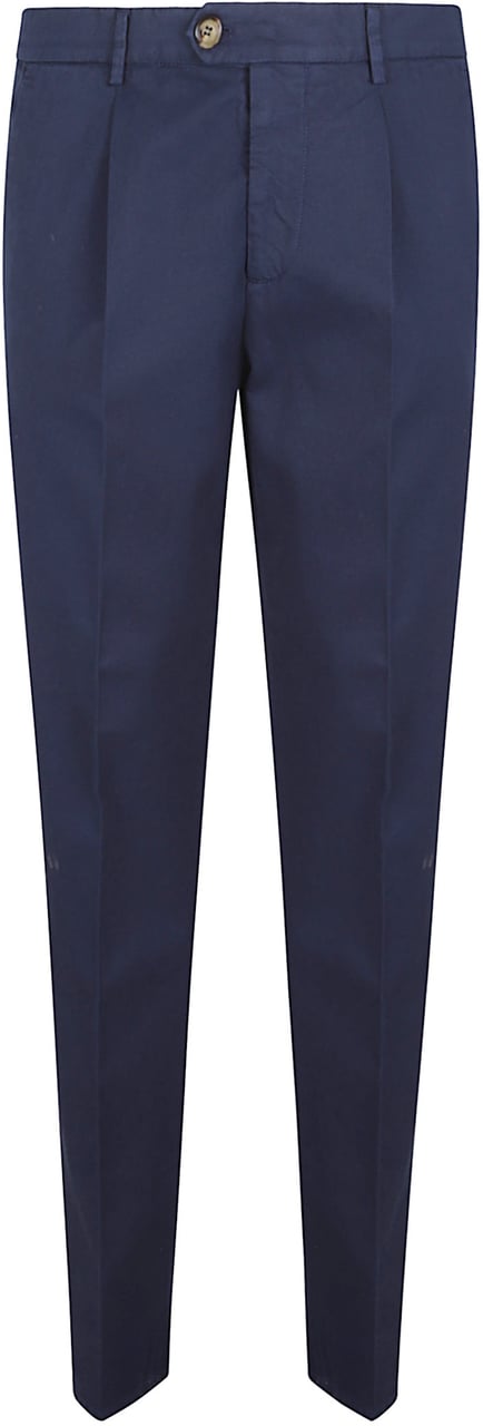 Brunello Cucinelli Tailored Fit Casual Trousers Zwart