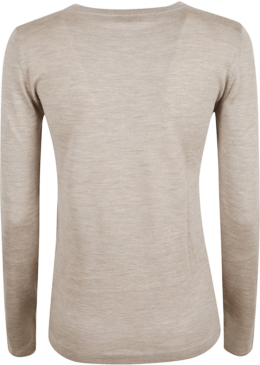 Brunello Cucinelli Fine Knit Sweater In Cashmere Roze