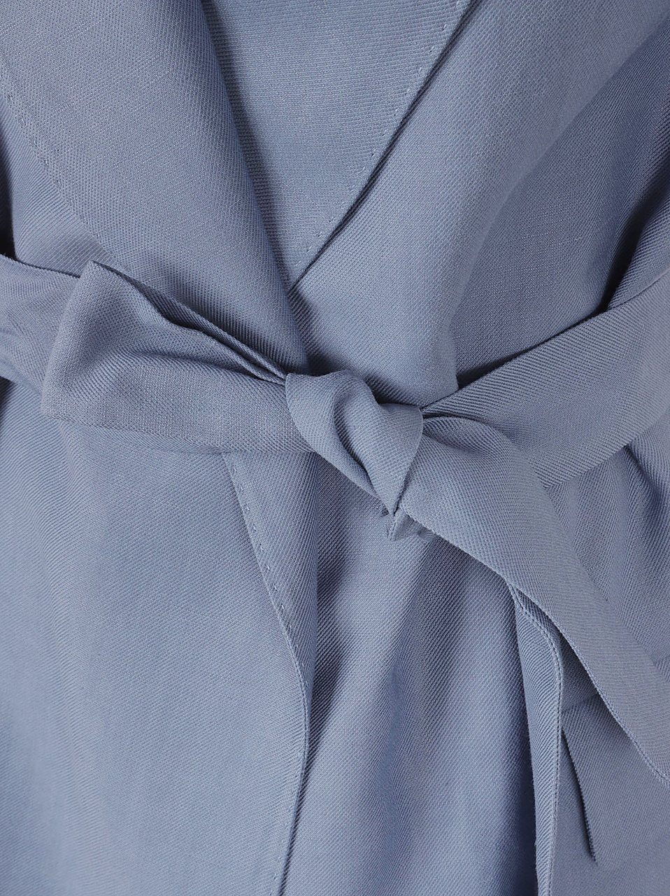 Brunello Cucinelli Sleeveless Tailored Coat With Belted Waist Grijs