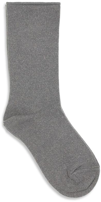 Brunello Cucinelli Brunello Cucinelli Gray Silk Socks Grijs