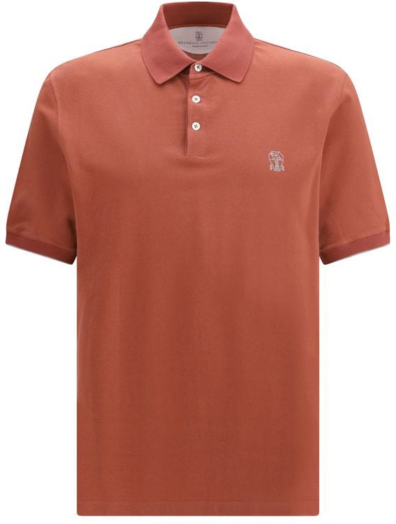 Brunello Cucinelli Multicolor Cotton Polo Shirt Divers