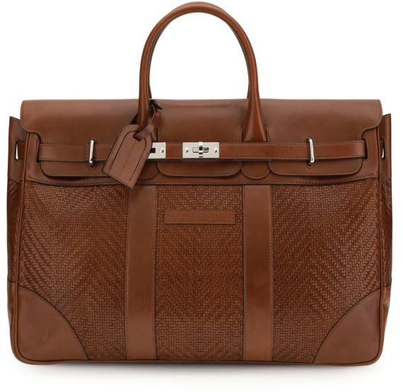 Brunello Cucinelli Brunello Cucinelli Brown Calf Leather Bos Taurus Backpack Bruin