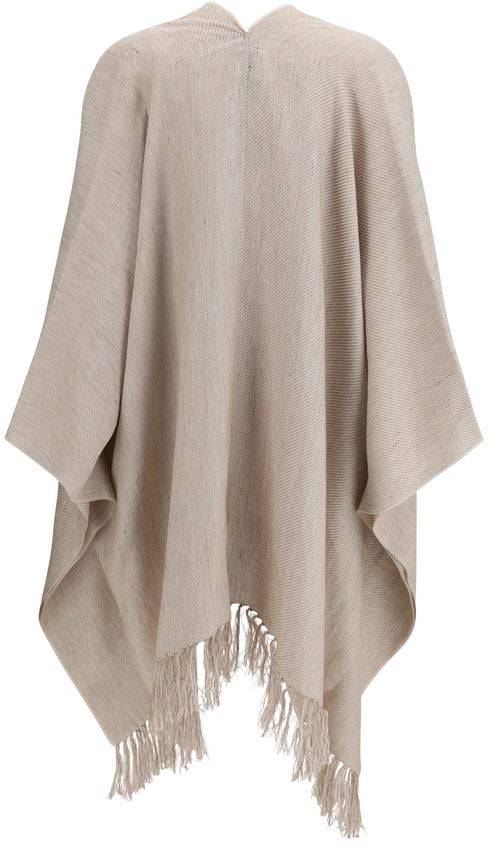 Brunello Cucinelli Brunello Cucinelli Beige Linen Coat Beige