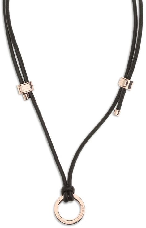 Brunello Cucinelli Brunello Cucinelli Brown Calf Leather Bos Taurus Keychain Bruin