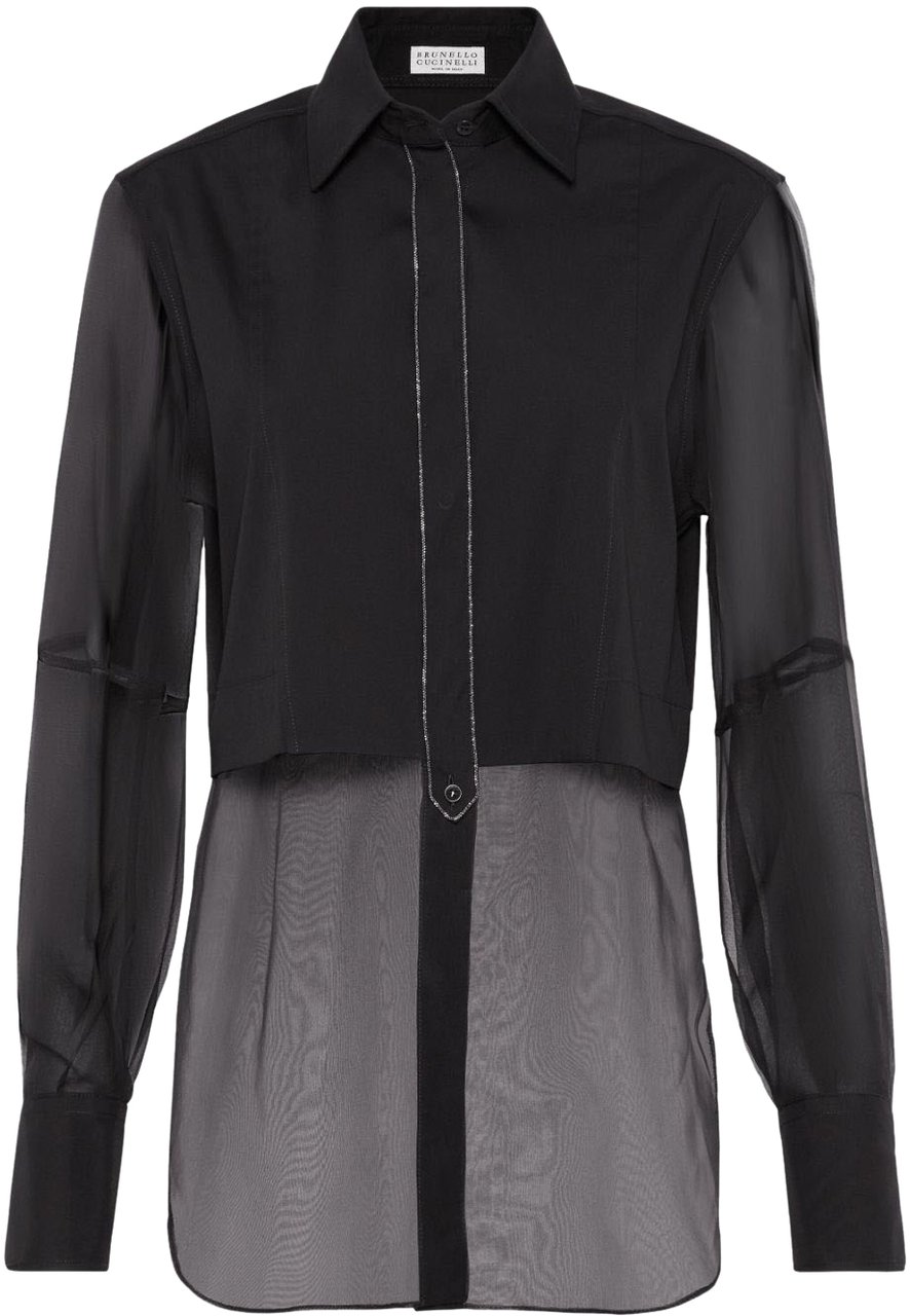 Brunello Cucinelli Shirts Black Zwart