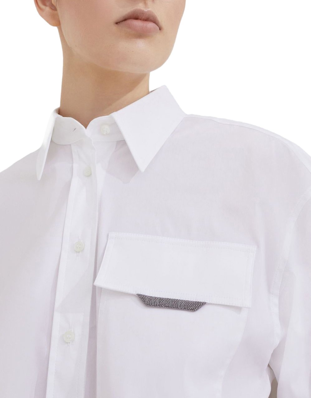 Brunello Cucinelli Shirts White Wit