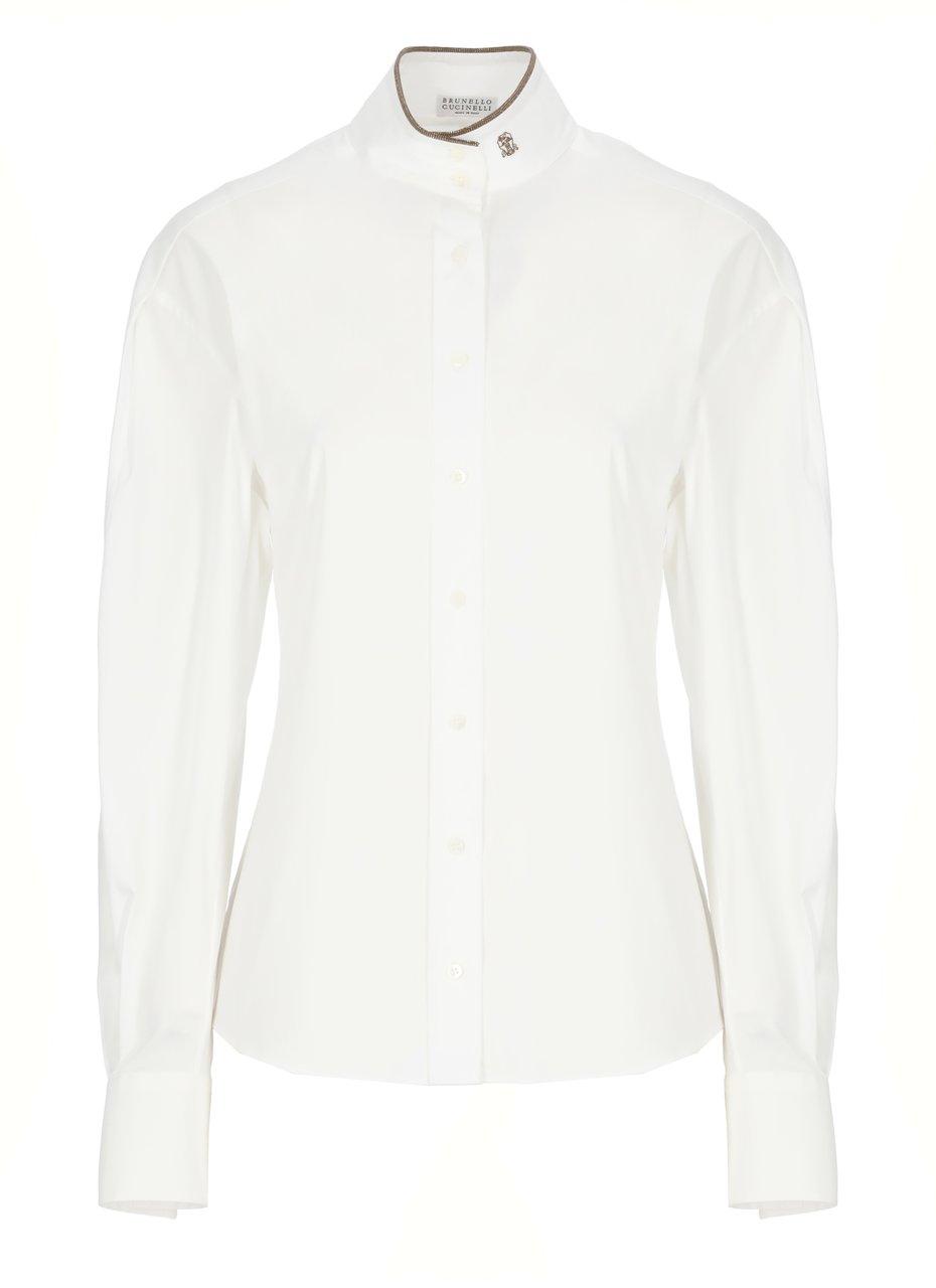 Brunello Cucinelli Shirts White Wit