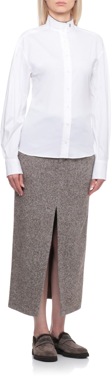 Brunello Cucinelli Shirts White Wit