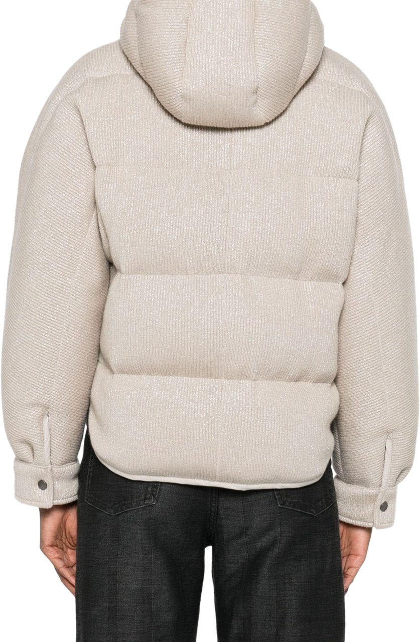 Brunello Cucinelli Coats Featherbeige Beige