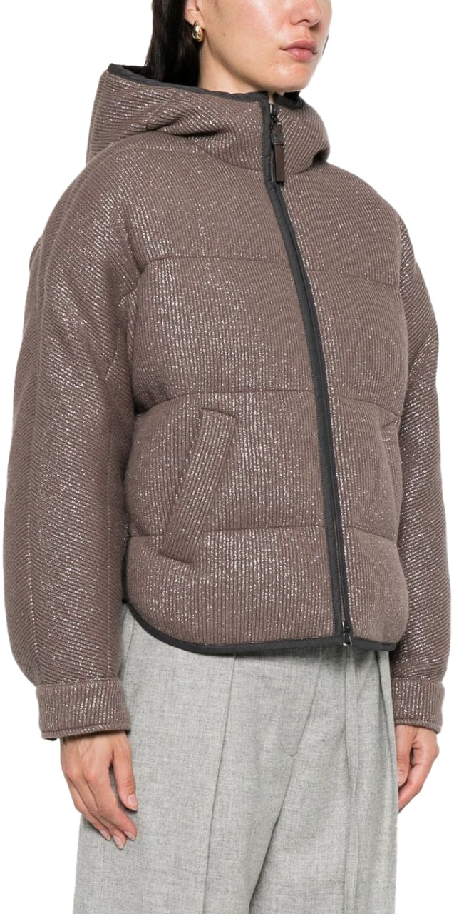 Brunello Cucinelli Coats Brown Bruin