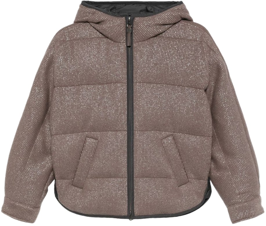 Brunello Cucinelli Coats Brown Bruin