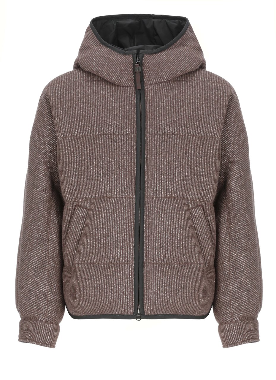 Brunello Cucinelli Coats Brown Bruin
