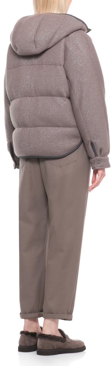 Brunello Cucinelli Coats Brown Bruin