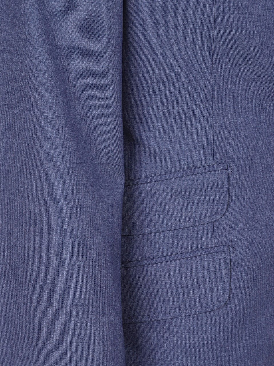 Brunello Cucinelli Tailored Blue Two-Piece Suit Paars