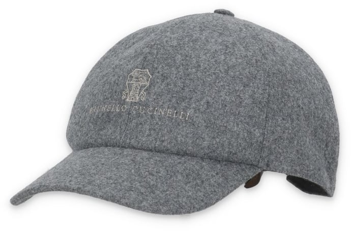 Brunello Cucinelli Hats Grey Grijs