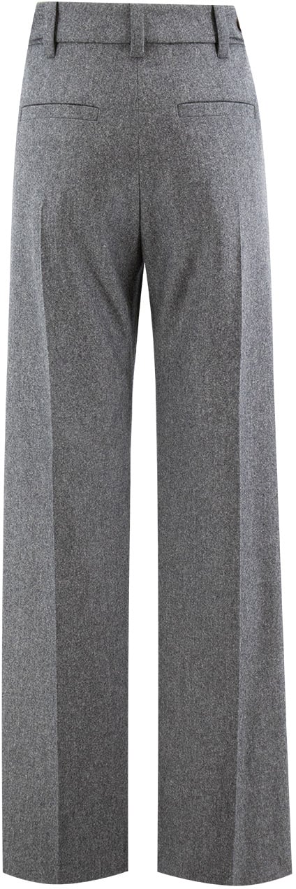 Brunello Cucinelli Wool trousers Grijs