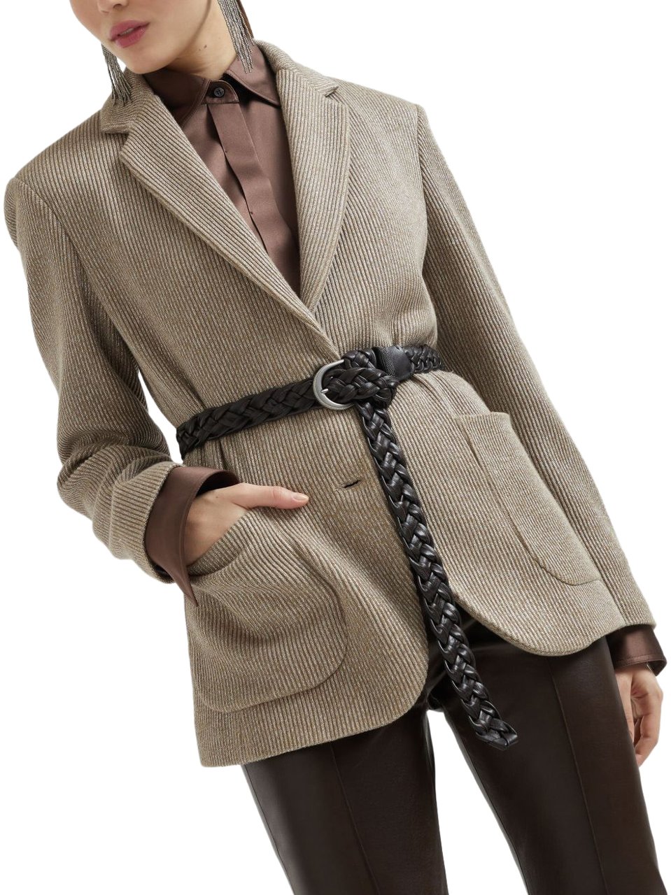 Brunello Cucinelli Jackets Beige Beige