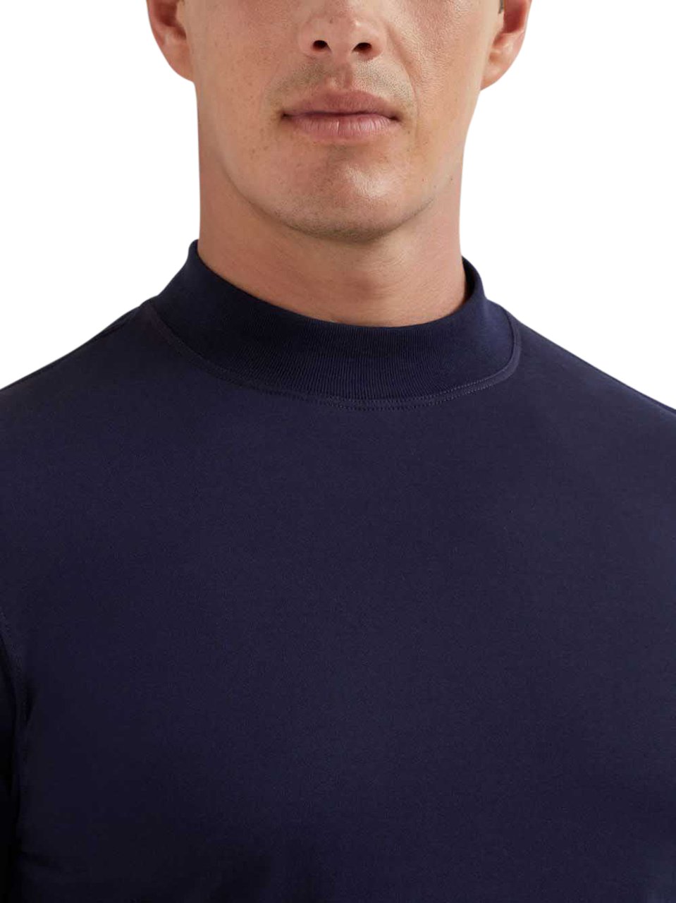 Brunello Cucinelli T-Shirts And Polos Blue Blauw