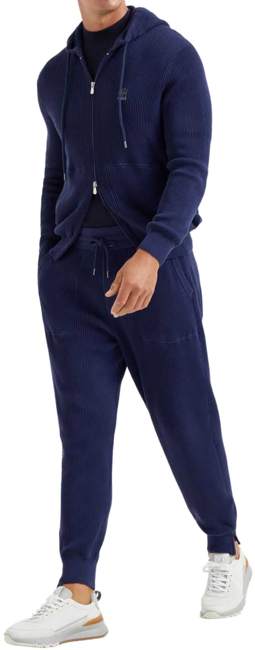 Brunello Cucinelli T-Shirts And Polos Blue Blauw