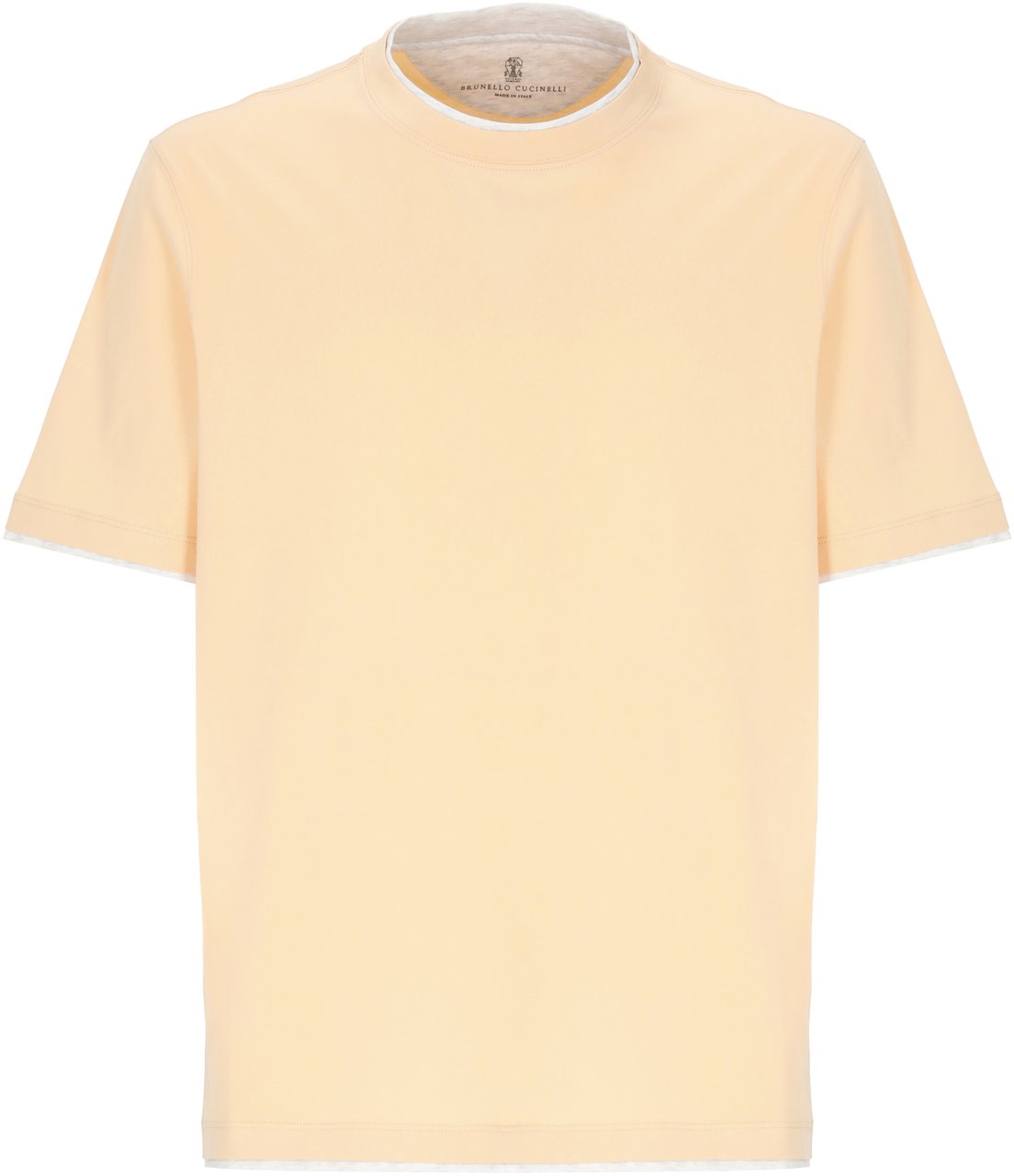 Brunello Cucinelli T-Shirts And Polos Orange Oranje