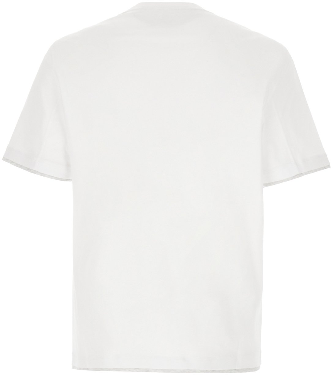 Brunello Cucinelli Brunello Cucinelli White cotton t-shirt Wit