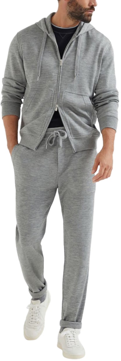 Brunello Cucinelli T-Shirts And Polos Blue Blauw